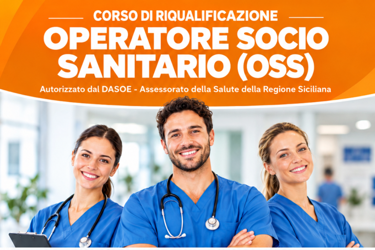 Corso di Riqualificazione OSS – Operatore Socio Sanitario